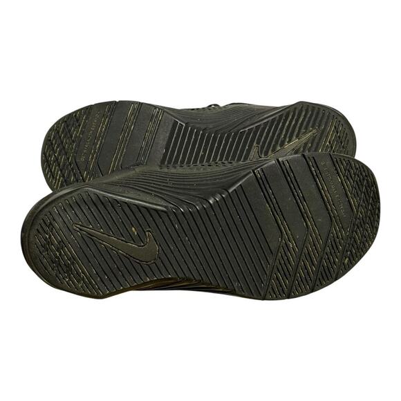 Nike Metcon 6 Black Gold Training Sneakers Men's Size 7 CK9388-001 Crossfit - Picture 9 of 9